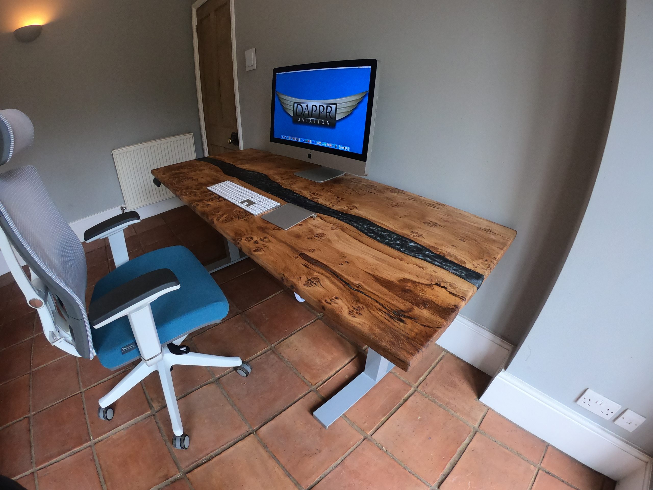 aviation style desk