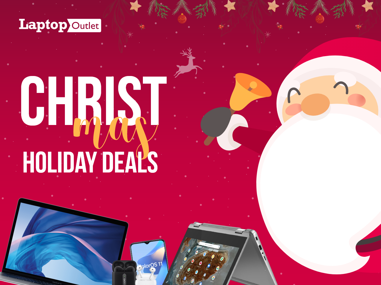 Herdenkings Plunderen Mus Laptop Outlet announces Christmas Holiday Deals featuring the latest brands  including OPPO, ASUS, Medion, Acer and Lenovo - News Anyway