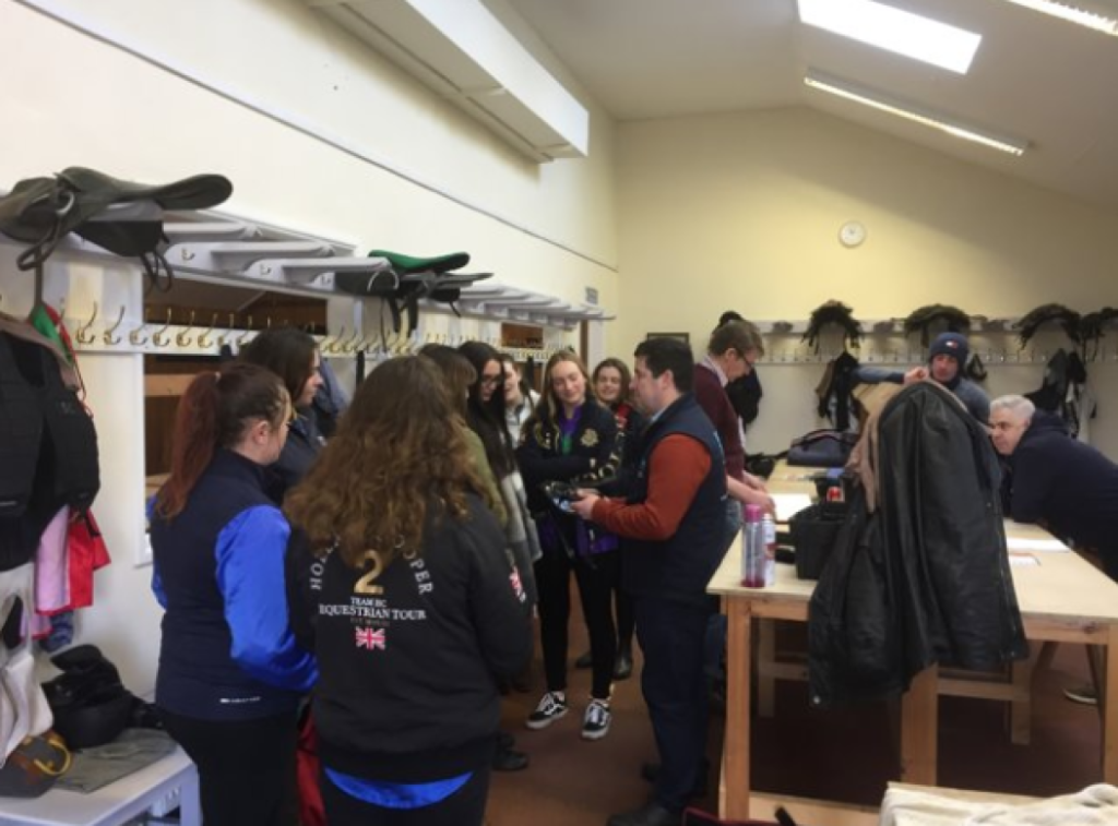 Equine Diploma students go behind the scenes at Fakenham Racecourse